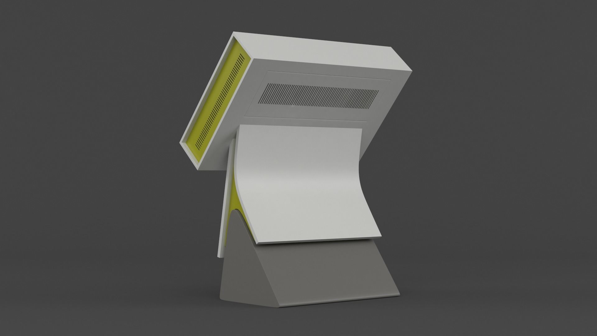 Information Kiosk 3D model_3