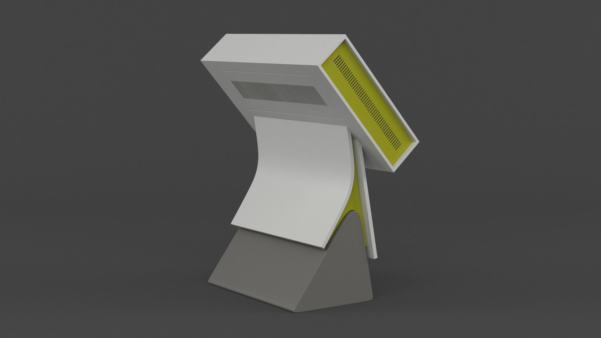 Information Kiosk 3D model_4