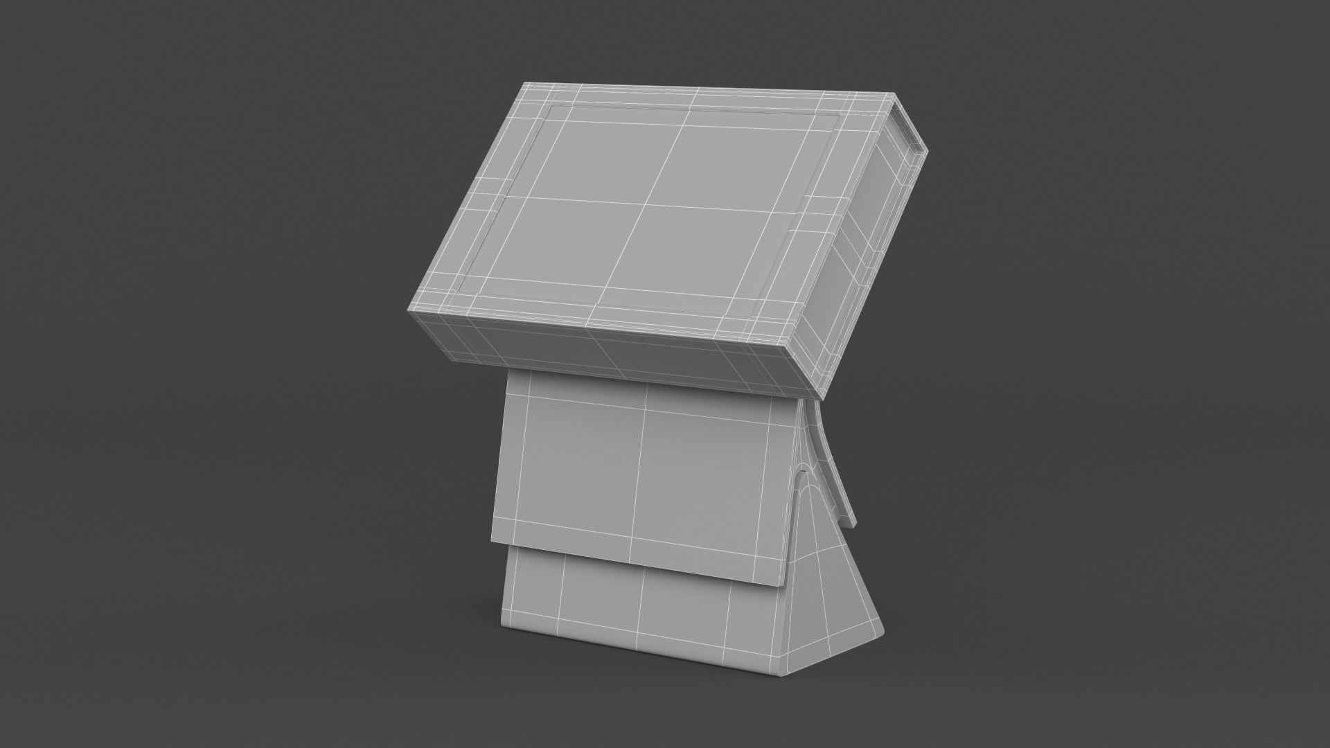 Information Kiosk 3D model_8