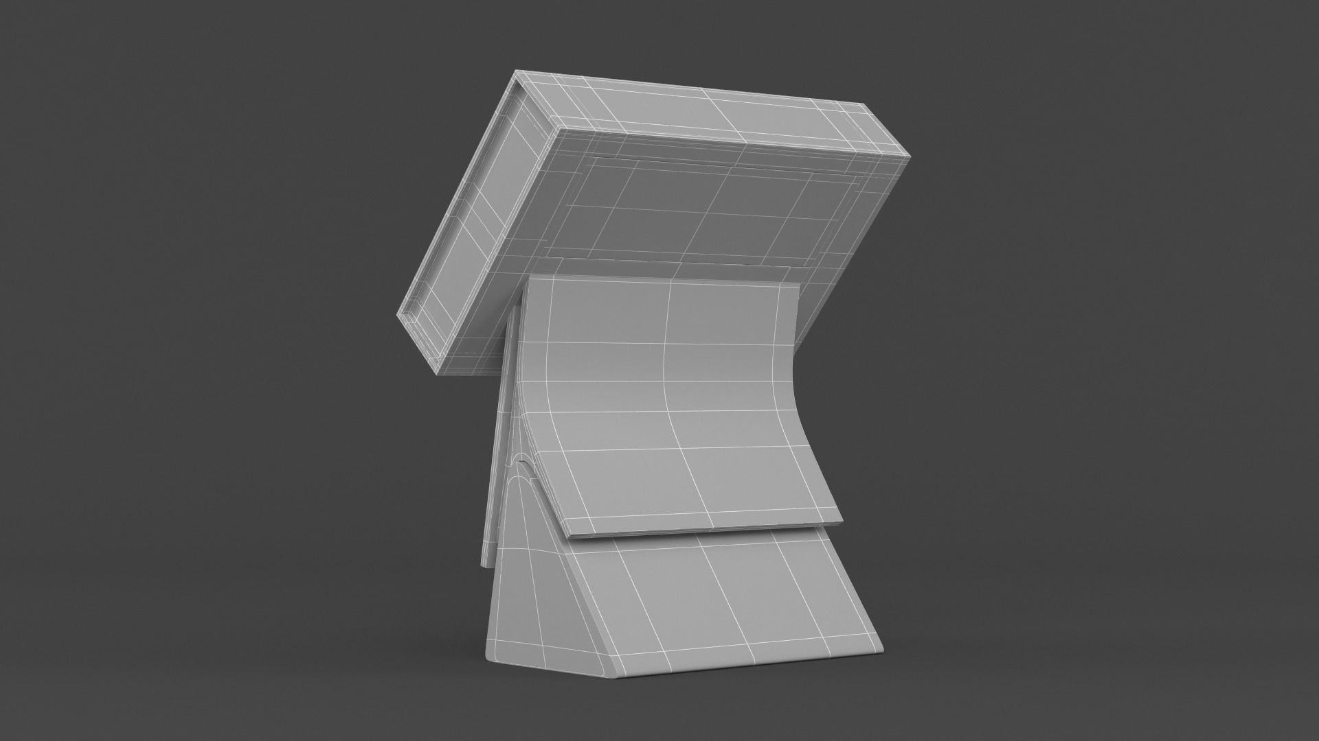 Information Kiosk 3D model_9