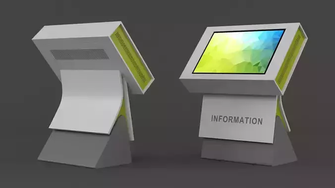 Information Kiosk 3D model