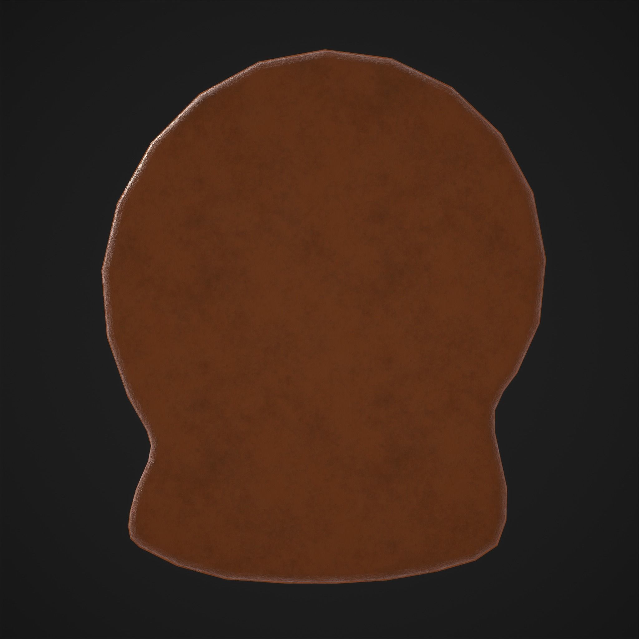 Snow Globe Cookie Low-poly 3D model_7