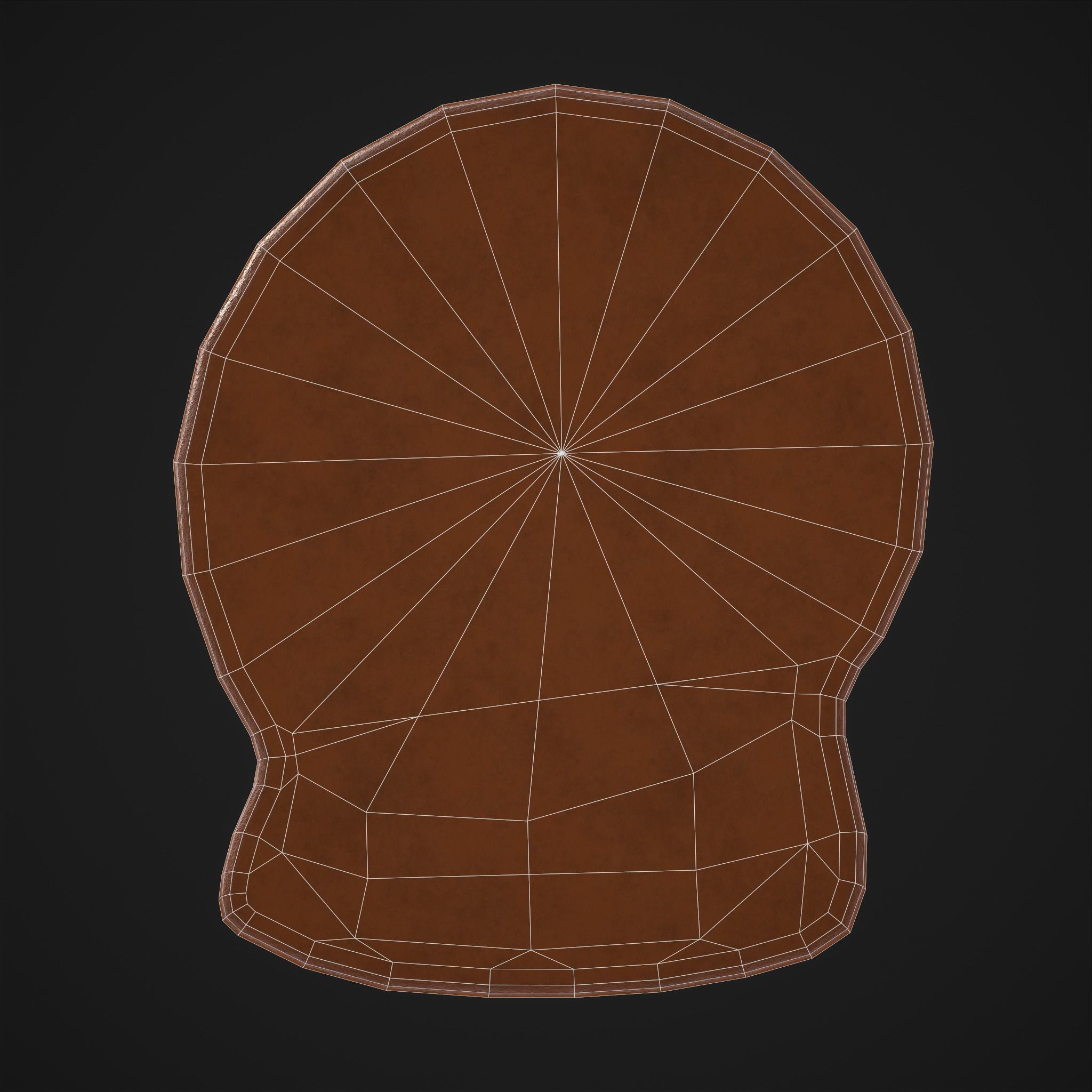 Snow Globe Cookie Low-poly 3D model_8