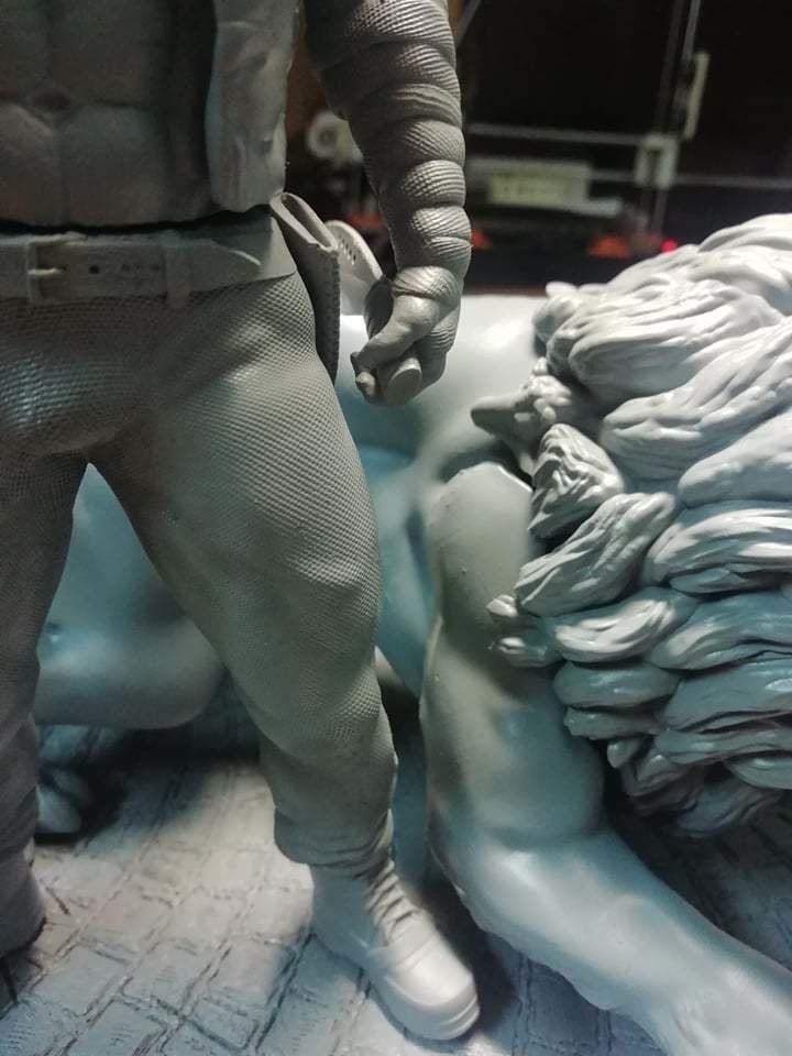 Marvel Kraven Fanart 3d printing diorama 3D print model_17