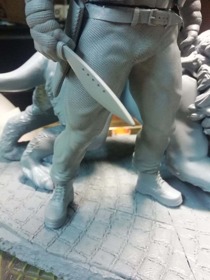 Marvel Kraven Fanart 3d printing diorama 3D print model_16