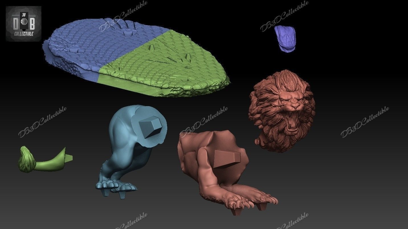 Marvel Kraven Fanart 3d printing diorama 3D print model_10