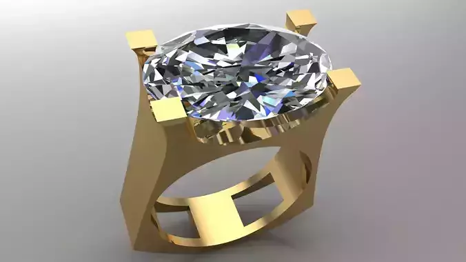 fasion ring 3D print model