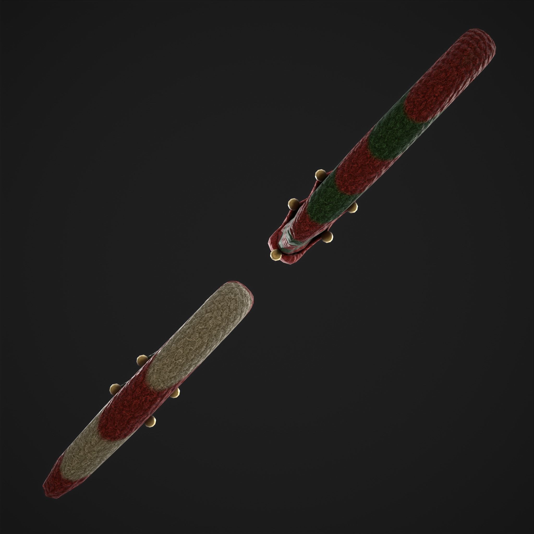 Stockings Low-poly 3D model_5