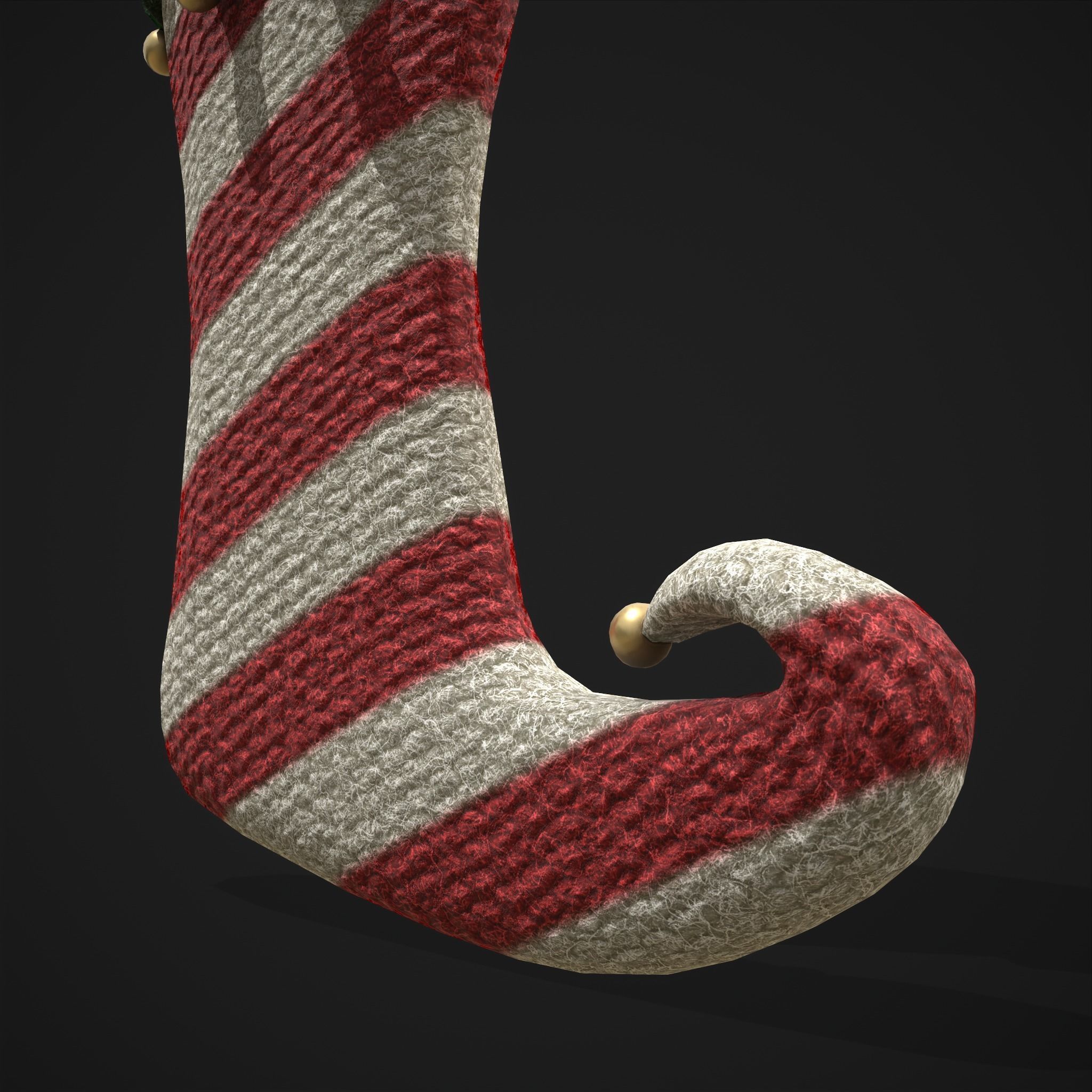 Stockings Low-poly 3D model_13