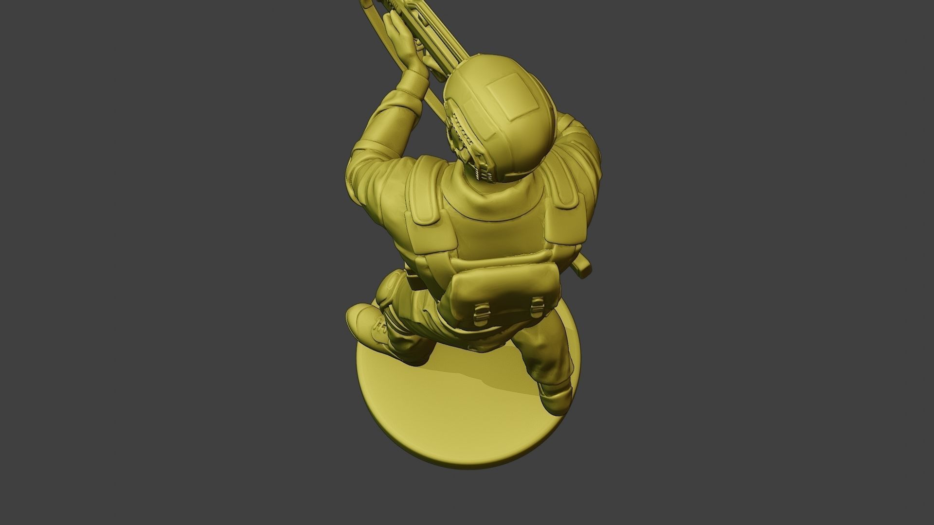 China Actual Special Forces PAP 0012 3D print model_16