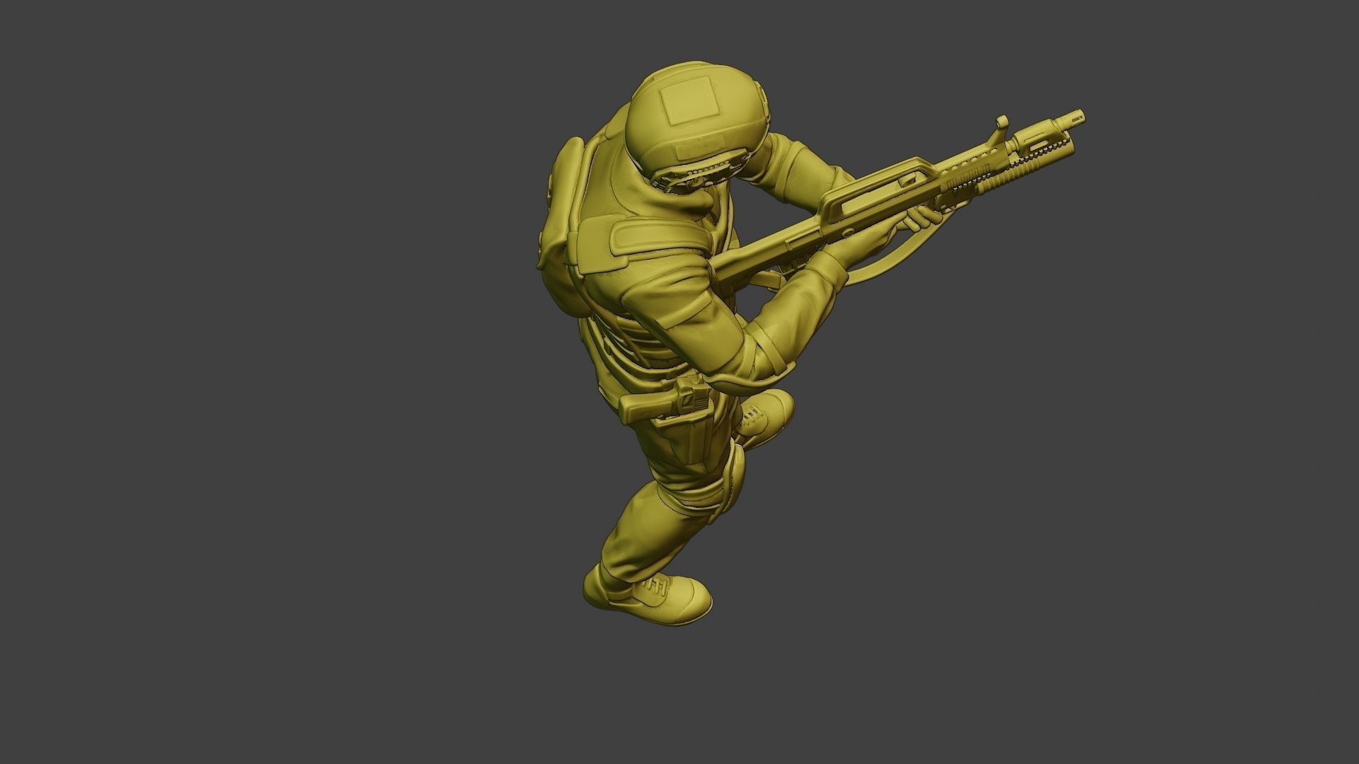 China Actual Special Forces PAP 0012 3D print model_23