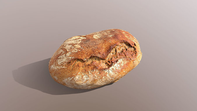 Sourdough Bread 3D model