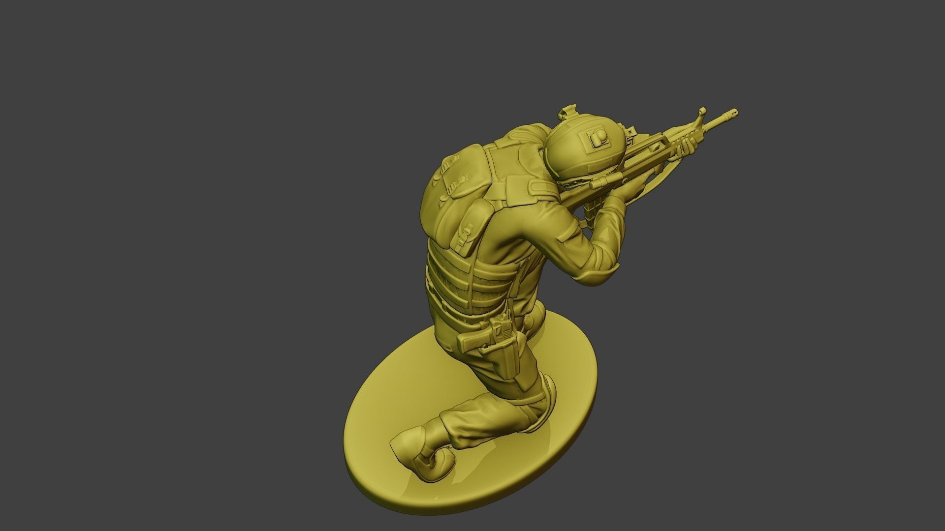 China Actual Special Forces PAP 0014 3D print model_22