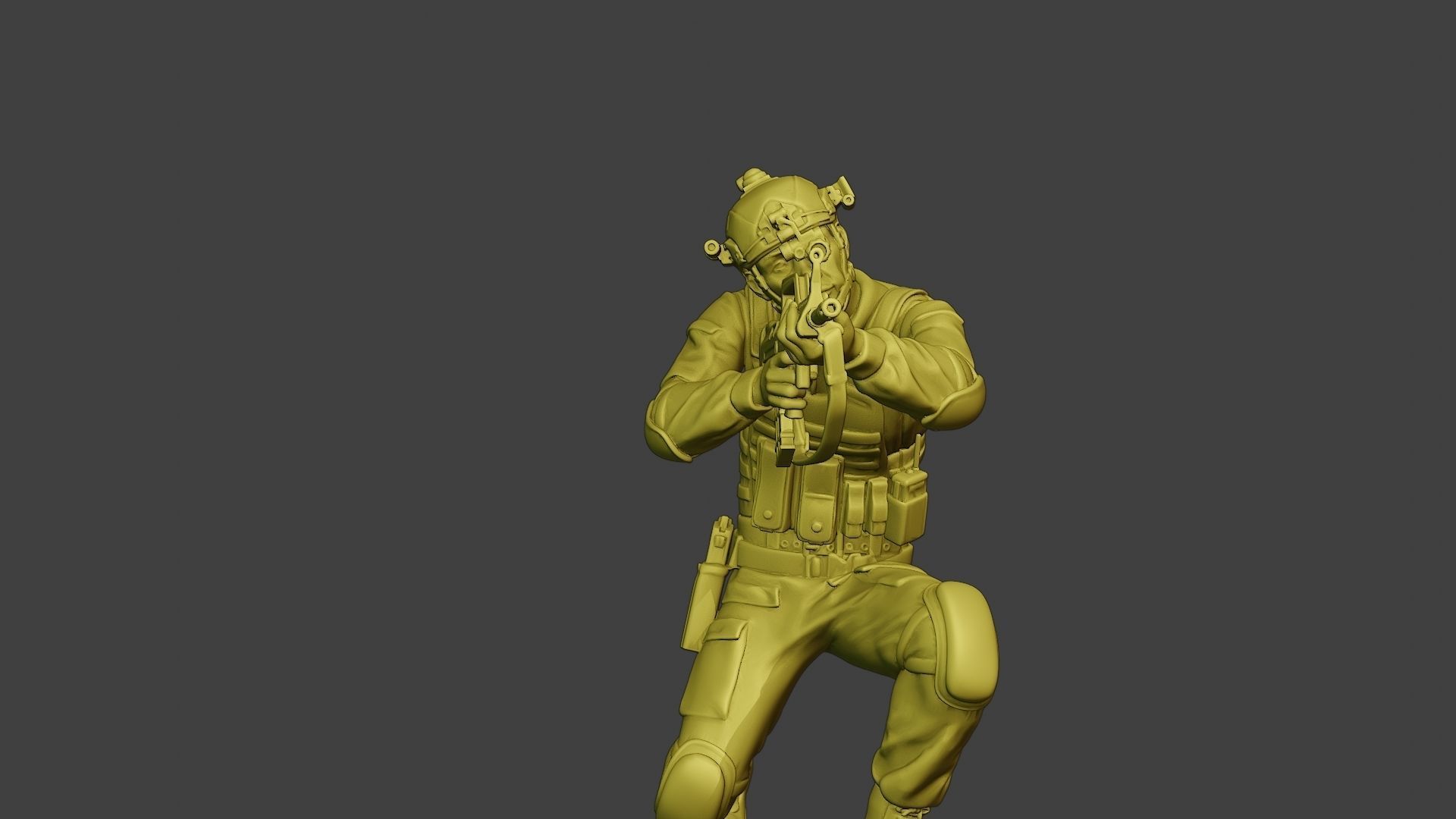 China Actual Special Forces PAP 0014 3D print model_28