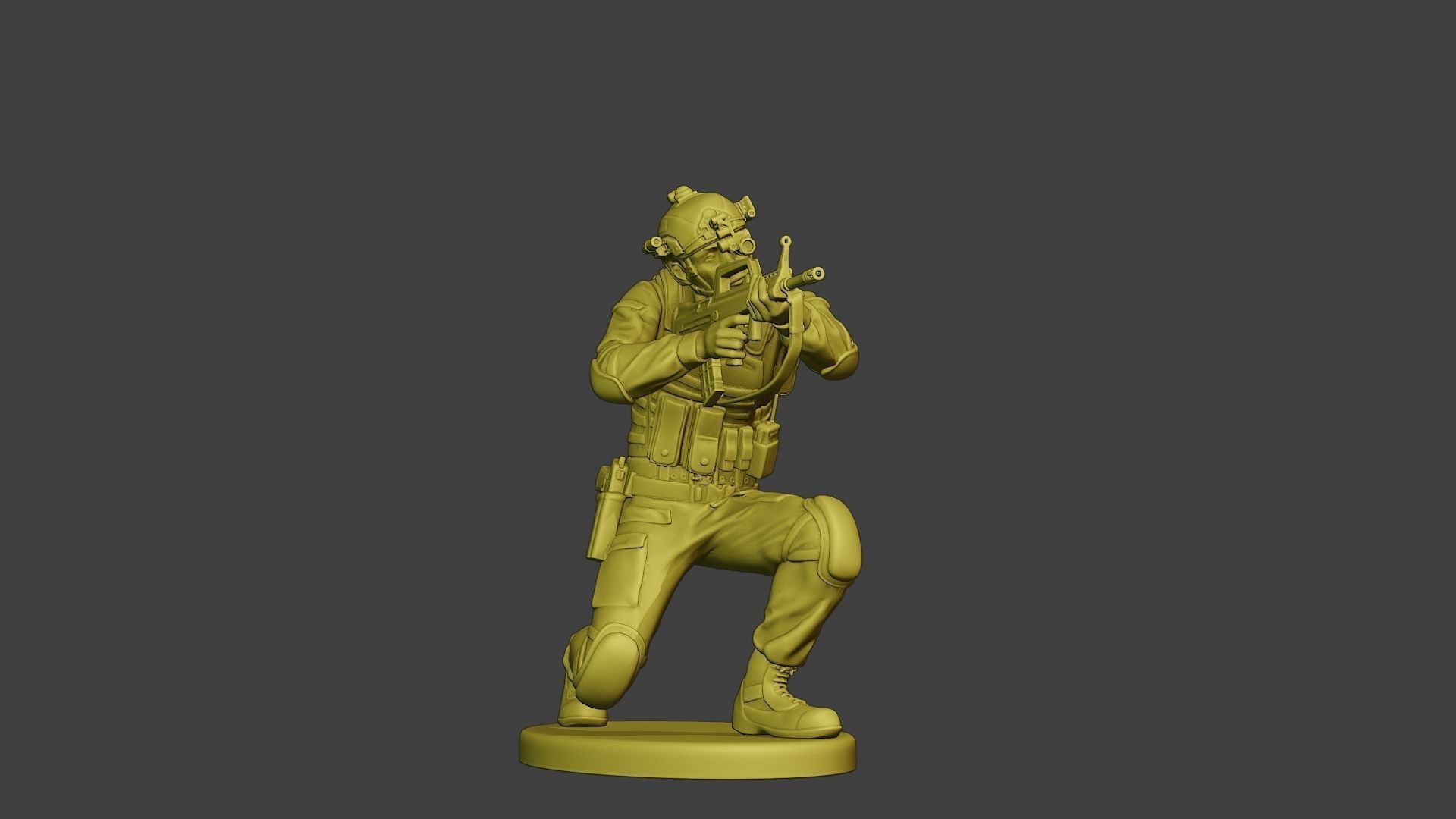 China Actual Special Forces PAP 0014 3D print model_13