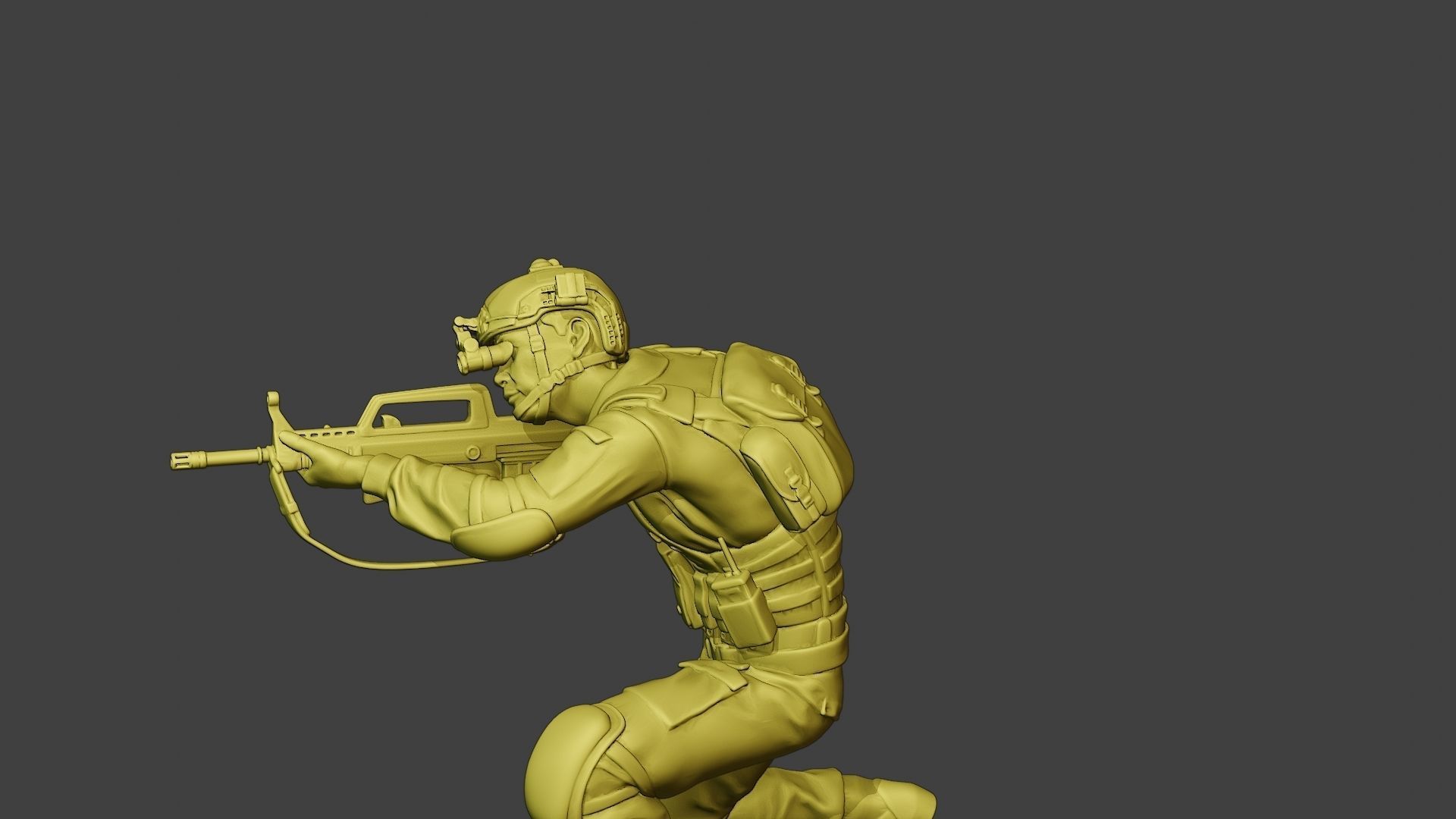 China Actual Special Forces PAP 0014 3D print model_18