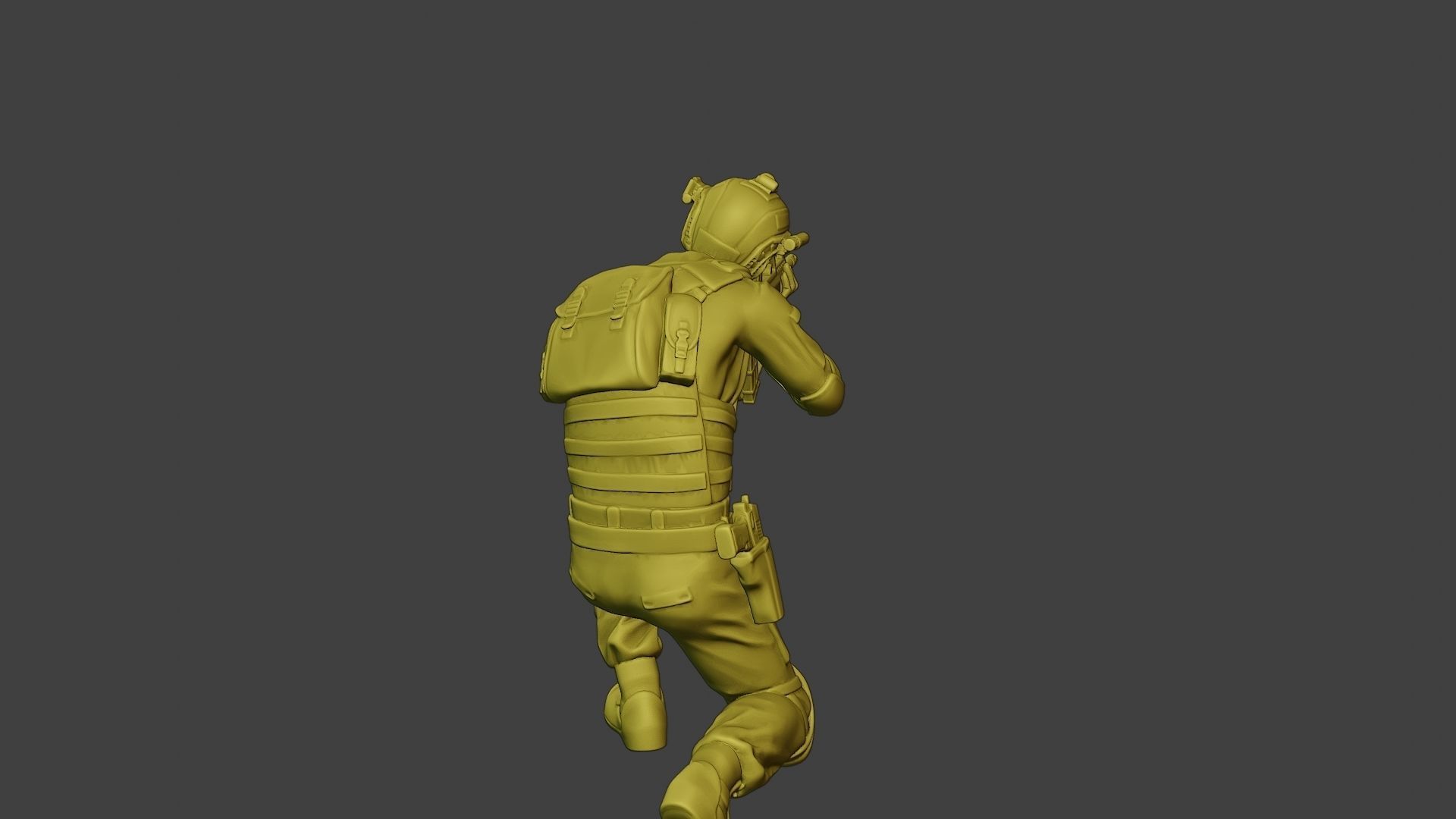 China Actual Special Forces PAP 0014 3D print model_25