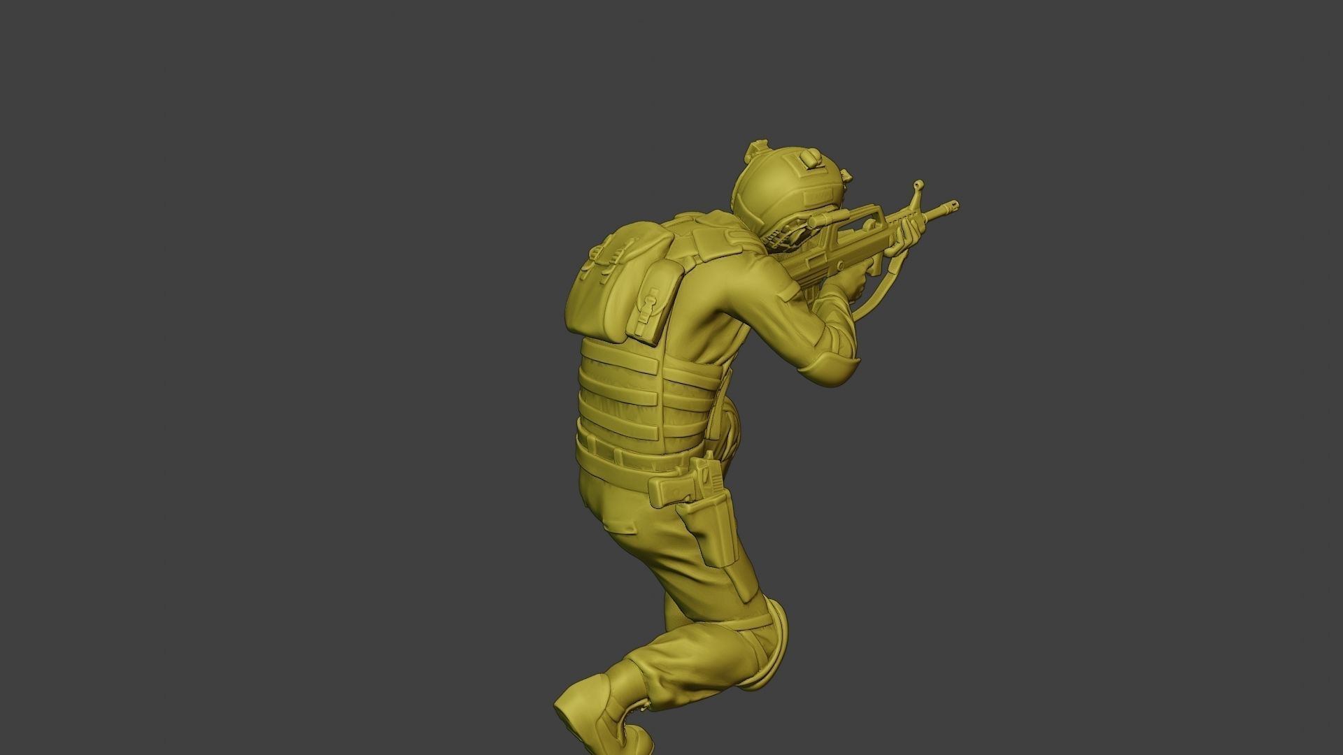 China Actual Special Forces PAP 0014 3D print model_24