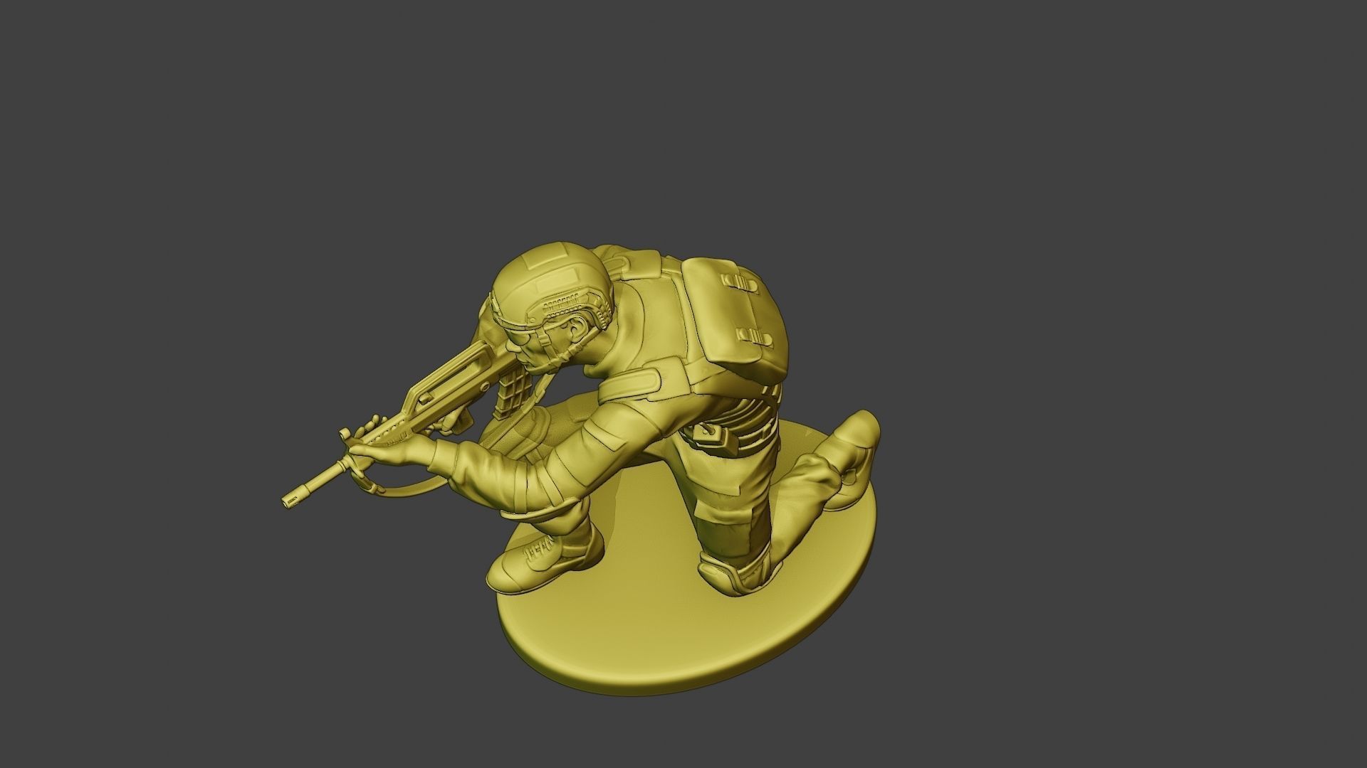 China Actual Special Forces PAP 0015 3D print model_15