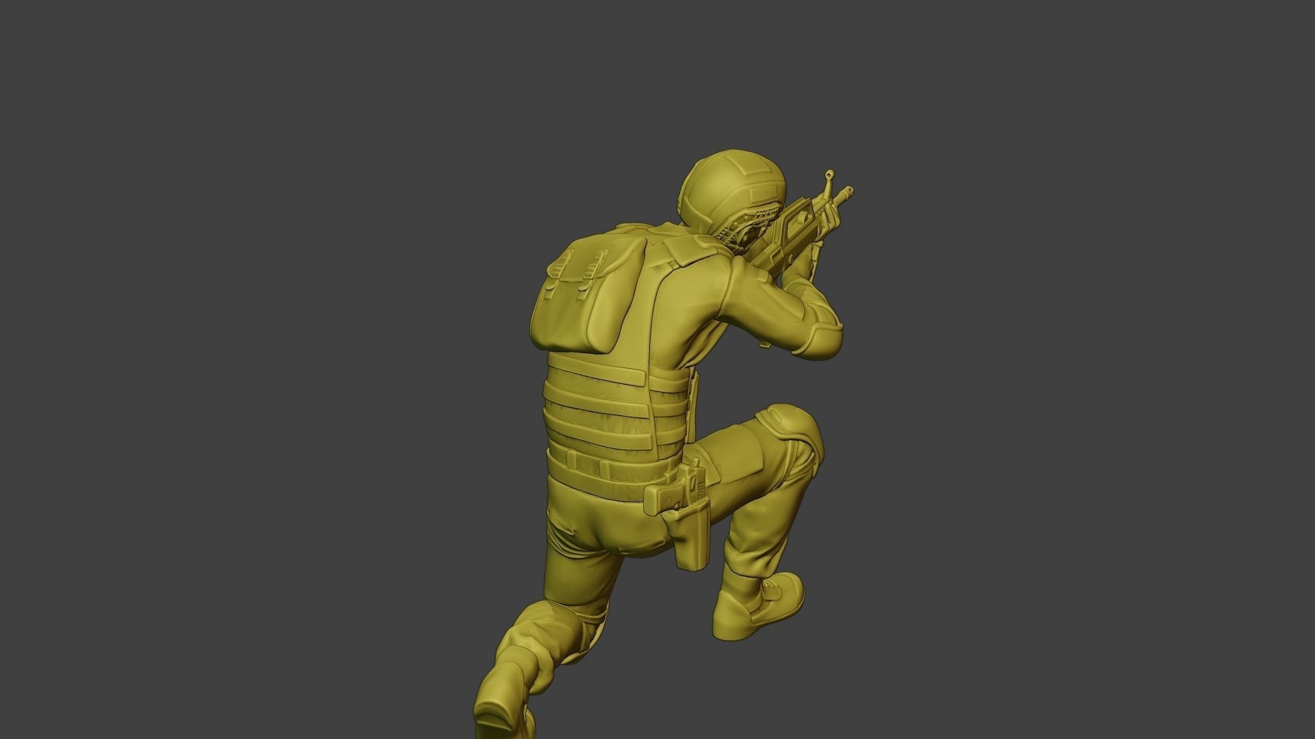 China Actual Special Forces PAP 0015 3D print model_24