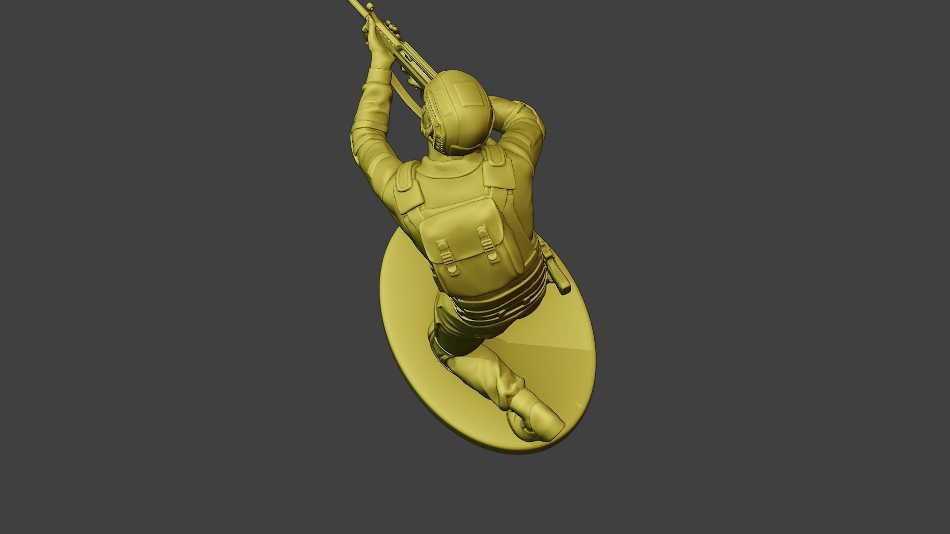 China Actual Special Forces PAP 0015 3D print model_16