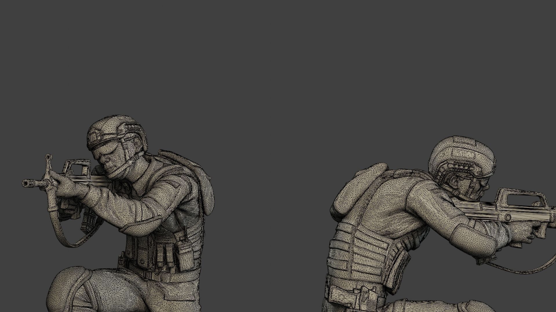 China Actual Special Forces PAP 0015 3D print model_12