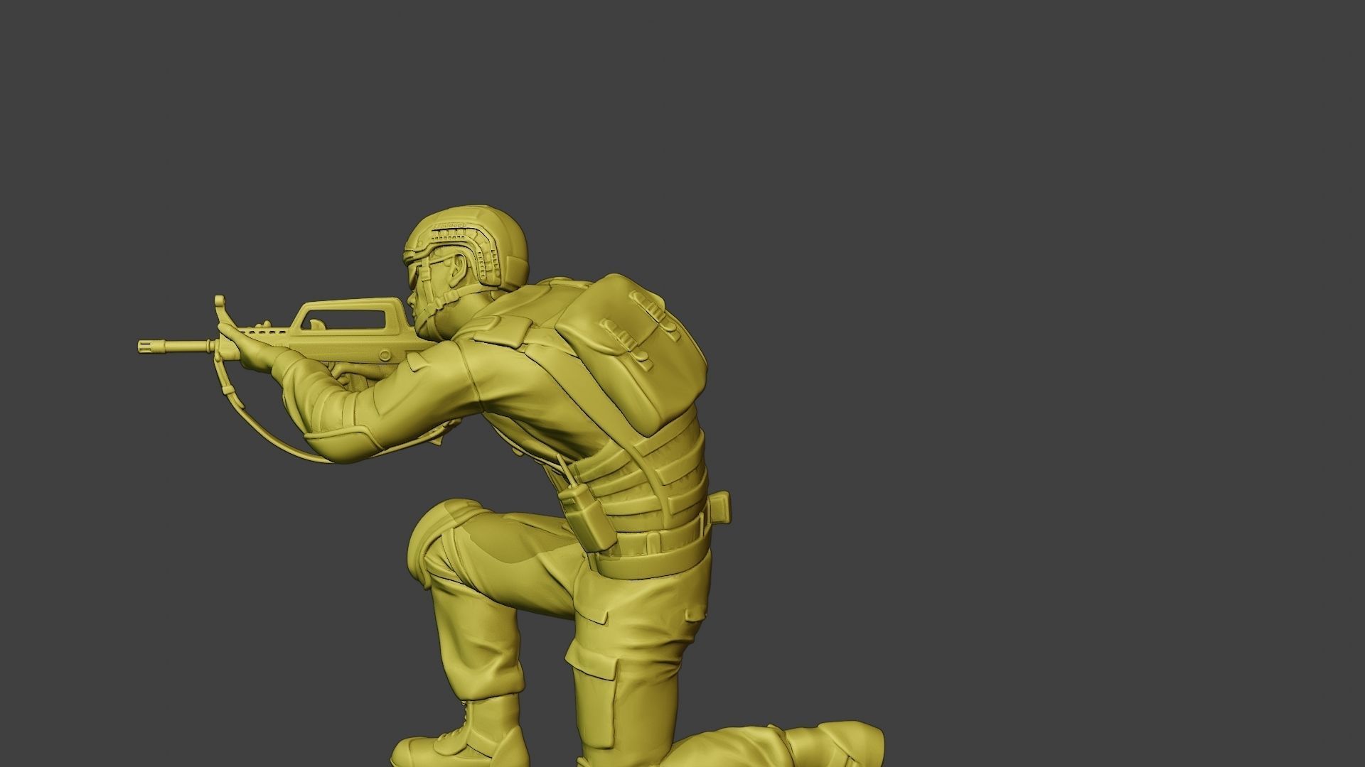 China Actual Special Forces PAP 0015 3D print model_26