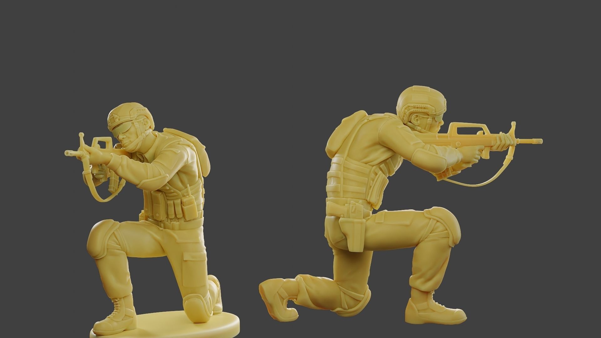 China Actual Special Forces PAP 0015 3D print model_1