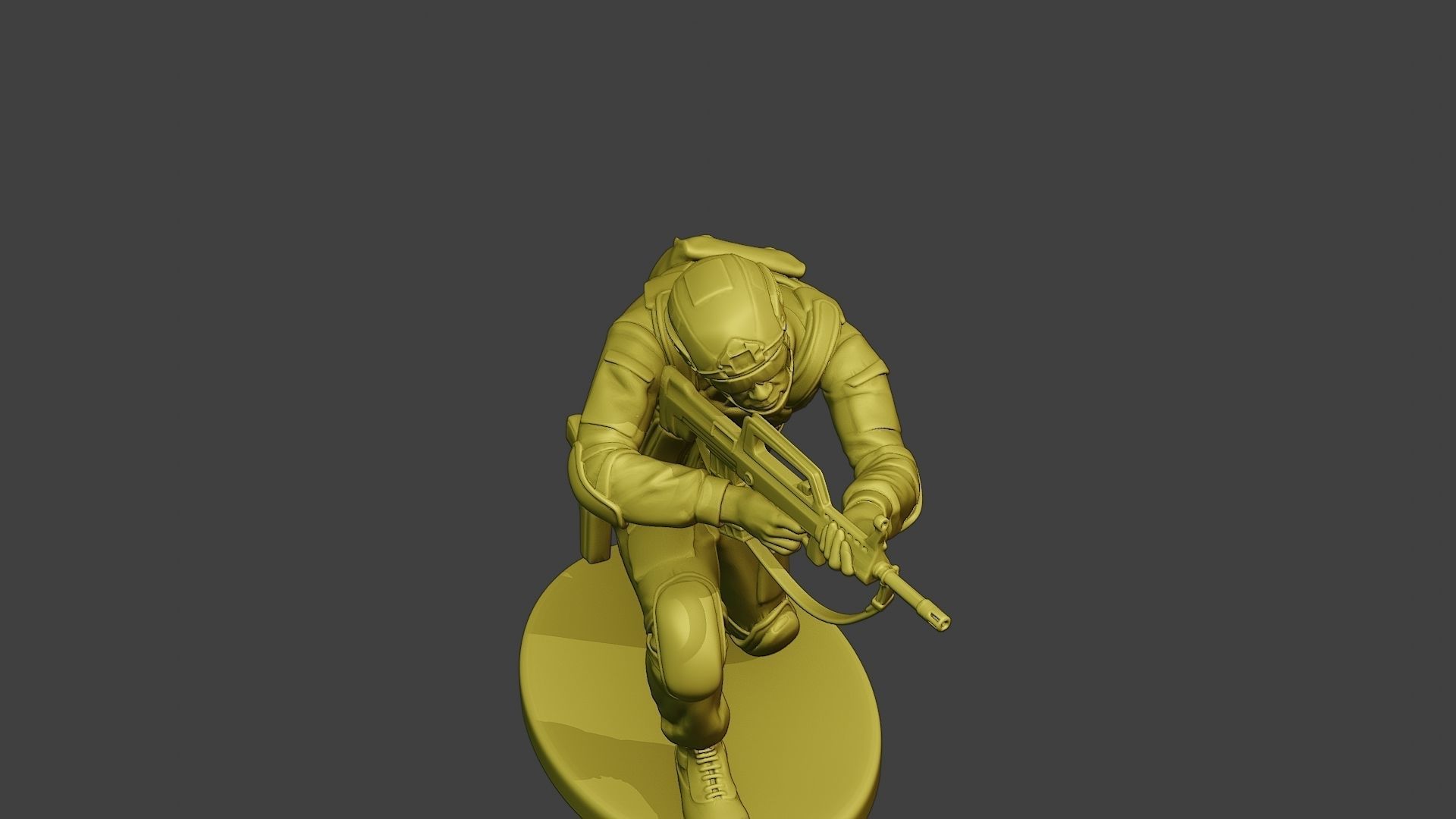 China Actual Special Forces PAP 0015 3D print model_19