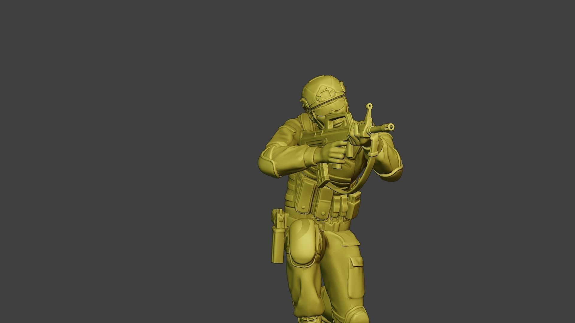 China Actual Special Forces PAP 0015 3D print model_28