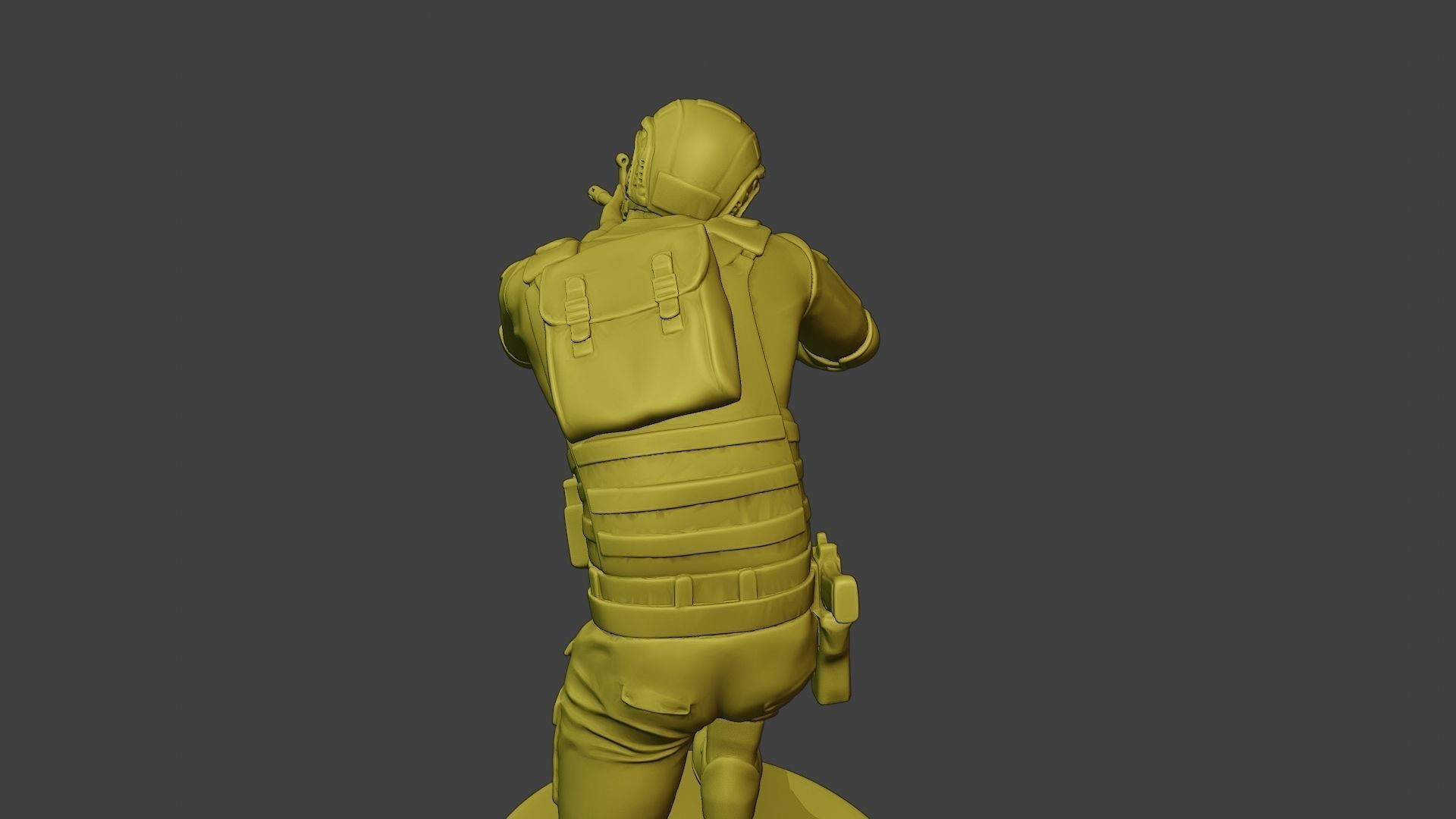 China Actual Special Forces PAP 0015 3D print model_21