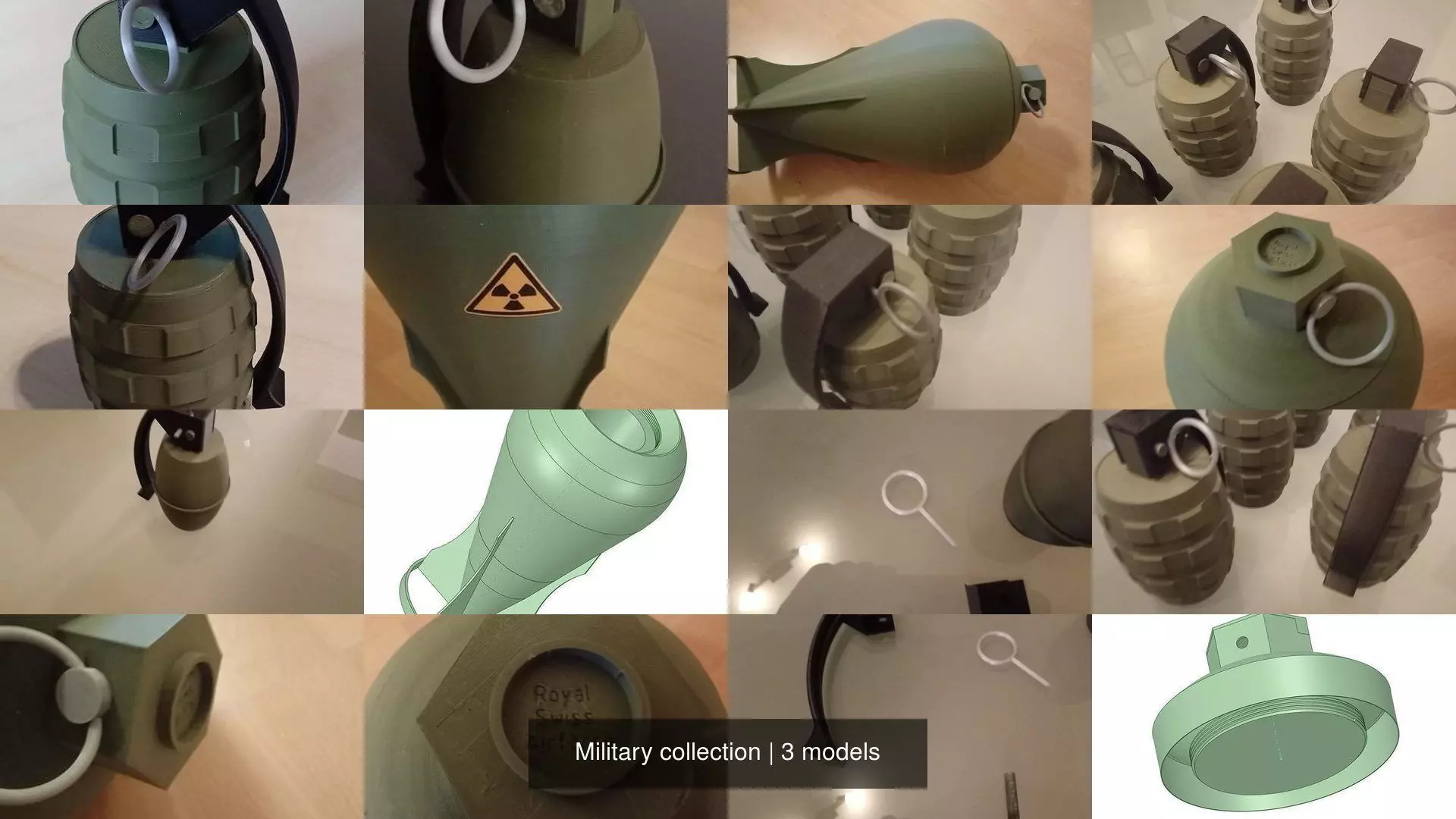 Military collection grenade _1