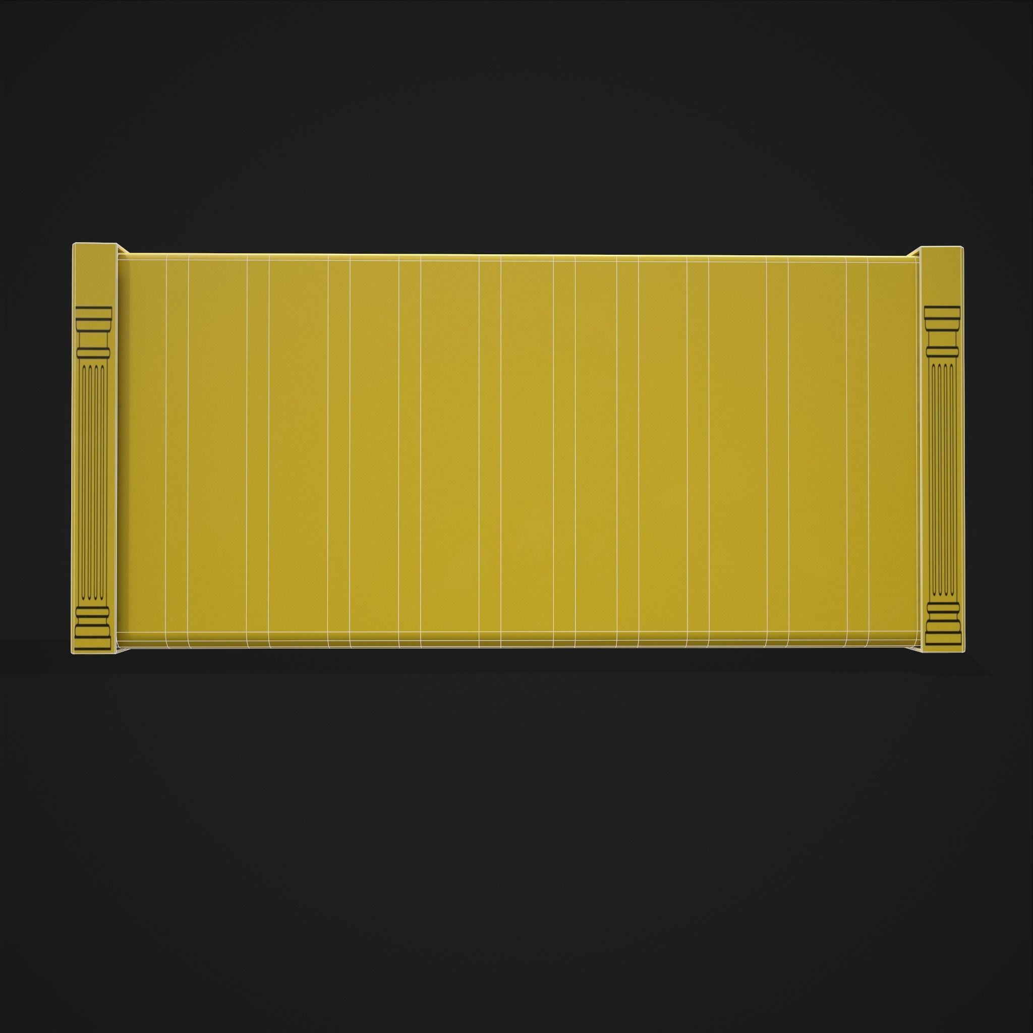 Vintage Candy Canes Low-poly 3D model_20