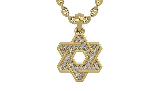 Star of david V5 3D print model