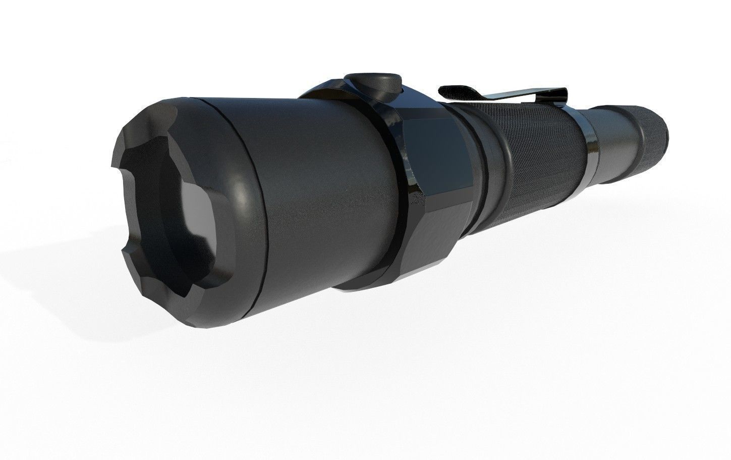 Flashlight M4 Low-poly 3D model_25