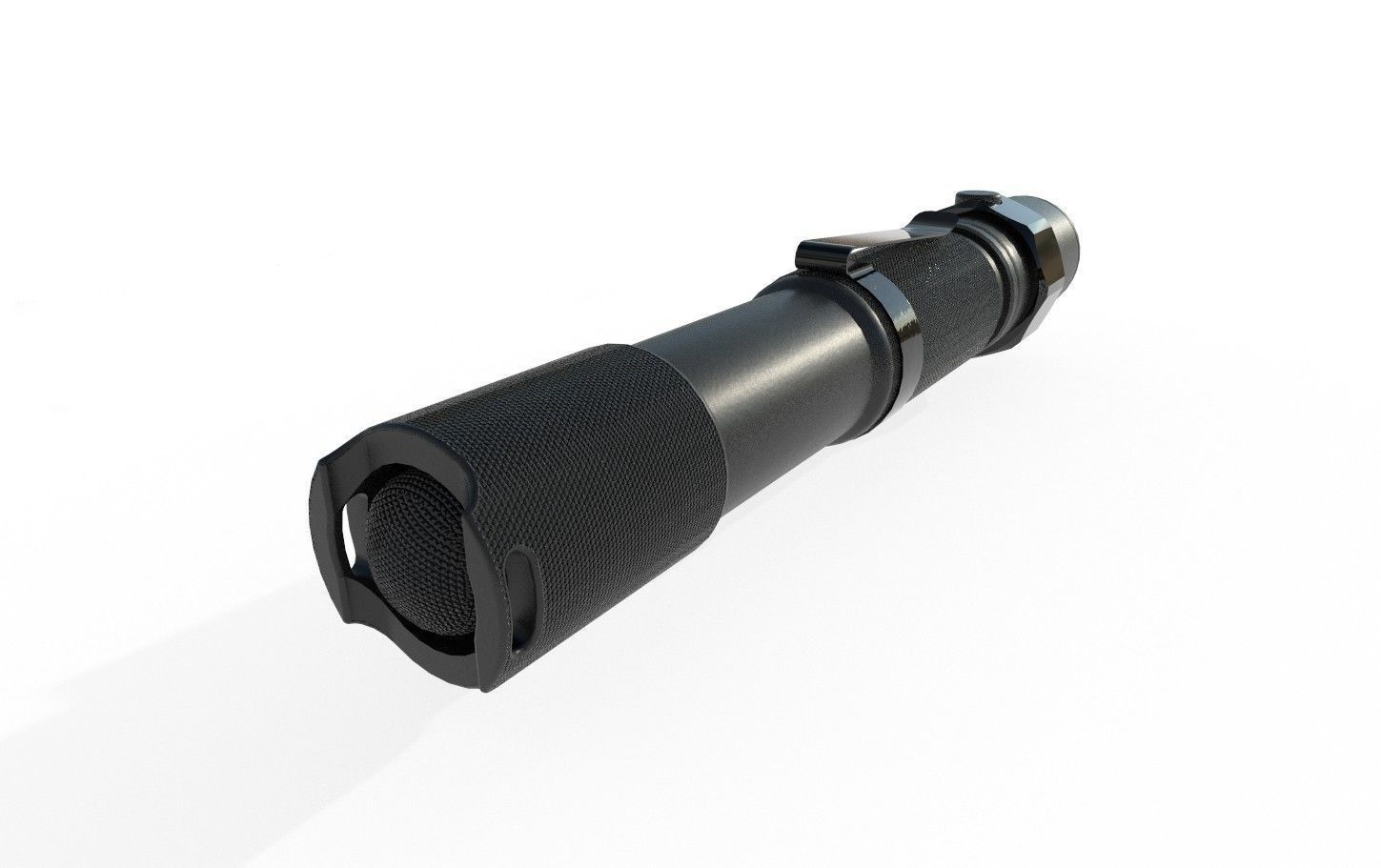 Flashlight M4 Low-poly 3D model_21