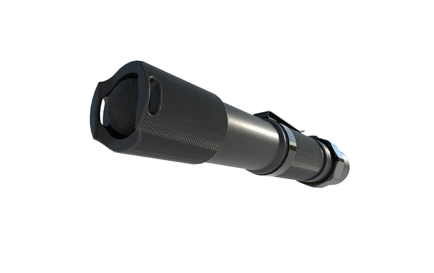 Flashlight M4 Low-poly 3D model_22