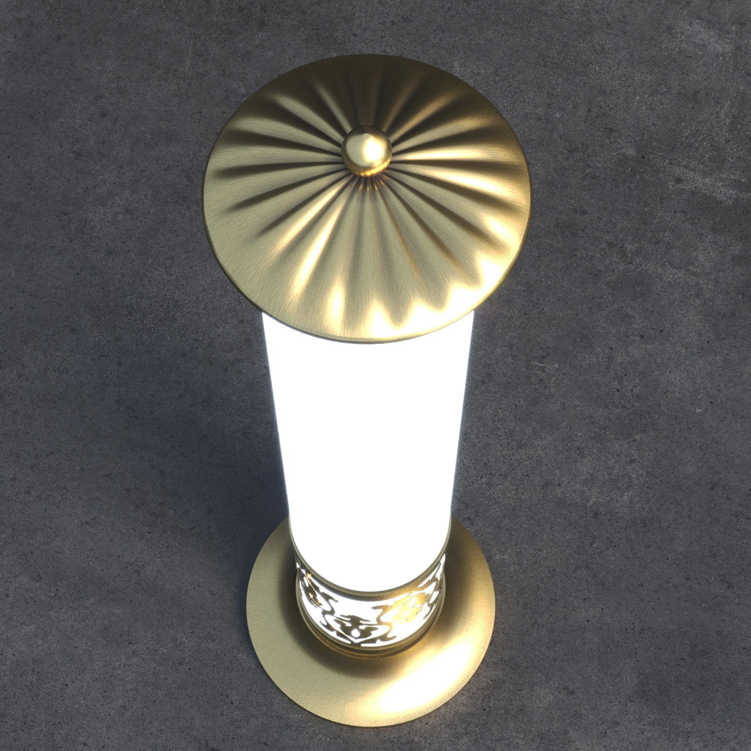 Floor lamp 2021-01 3D model_1