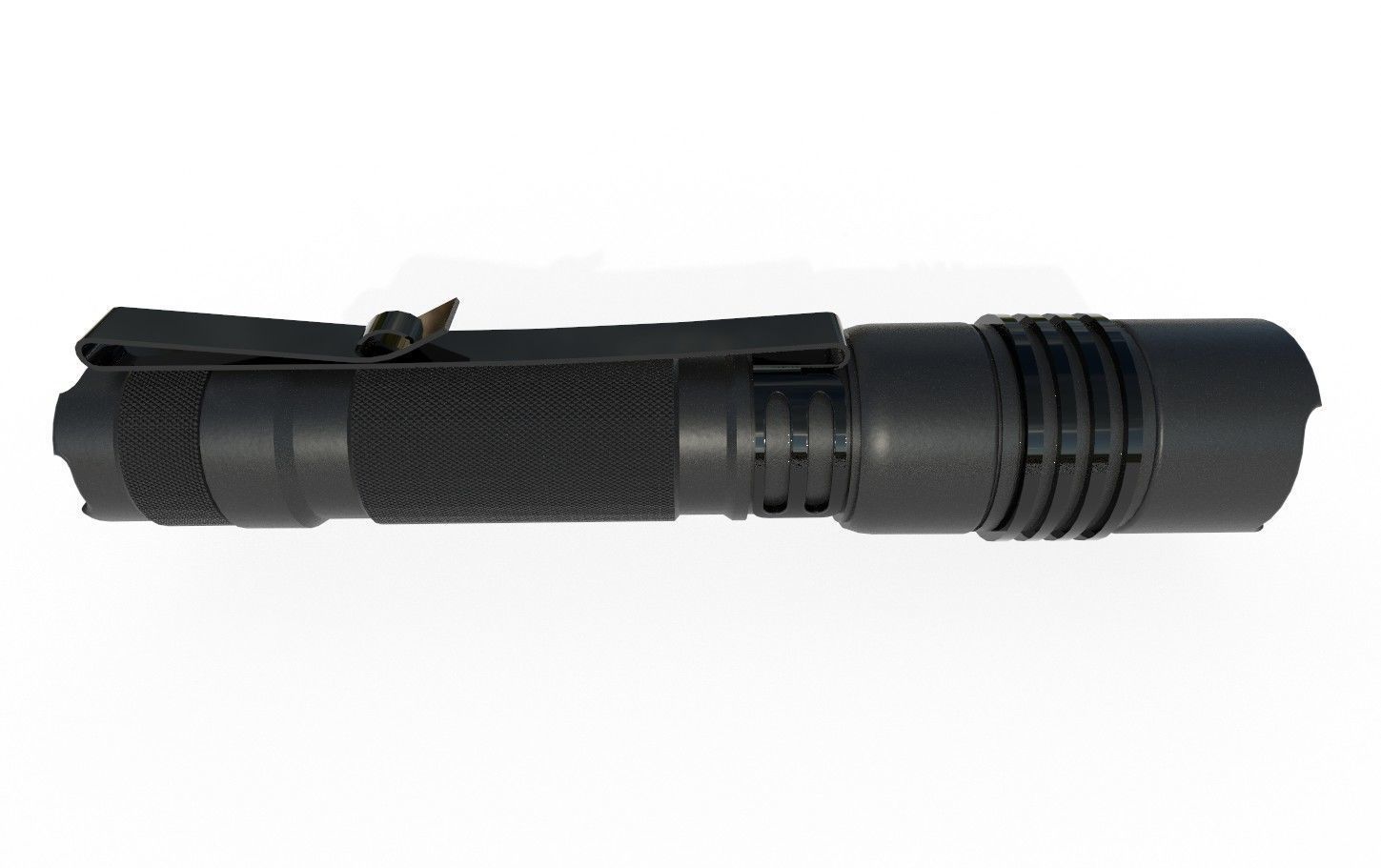 Flashlight M5 Low-poly 3D model_12