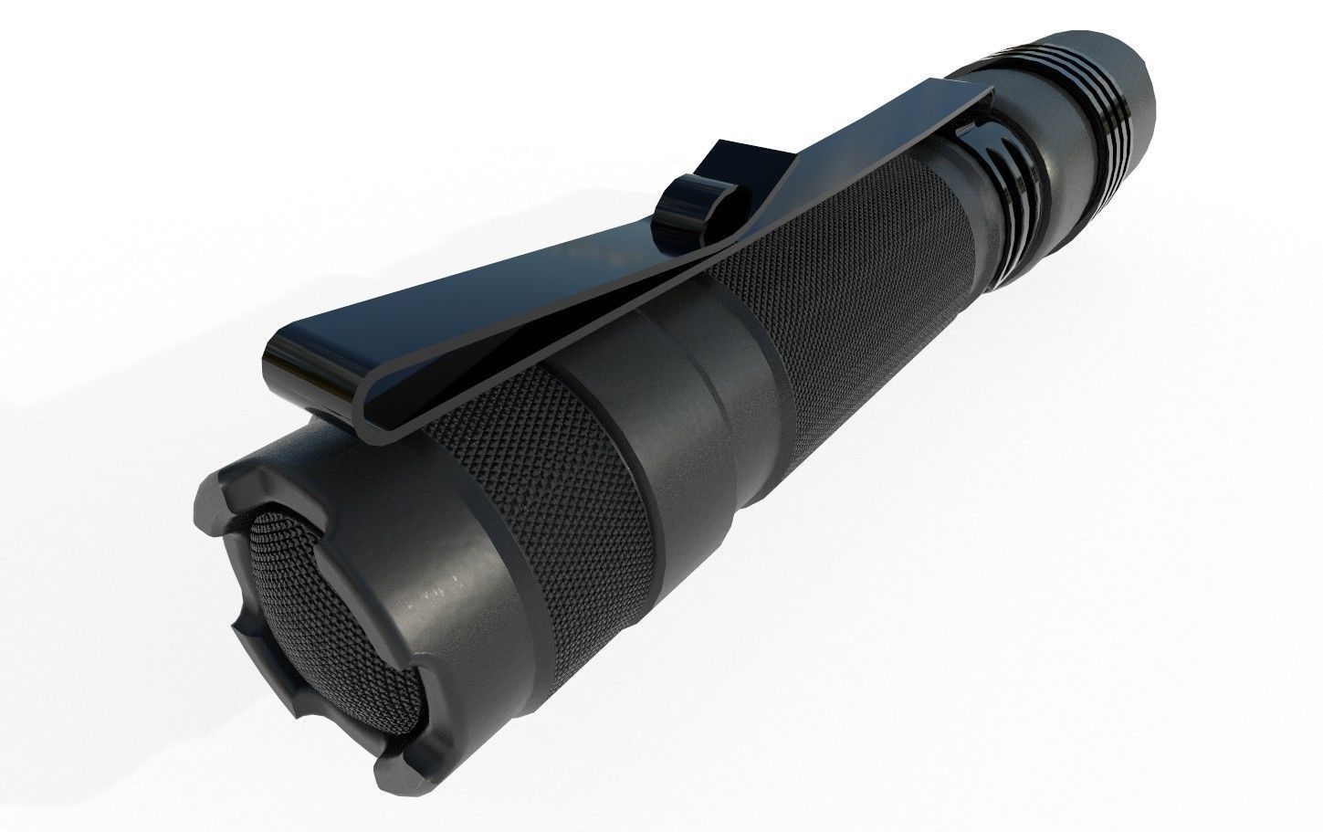 Flashlight M5 Low-poly 3D model_22