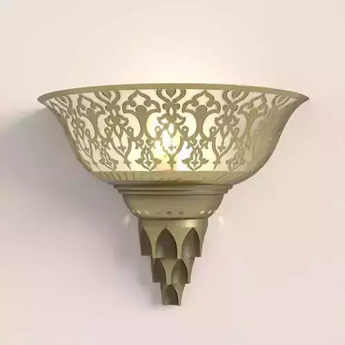 Oriental sconce 2021-04 3D model