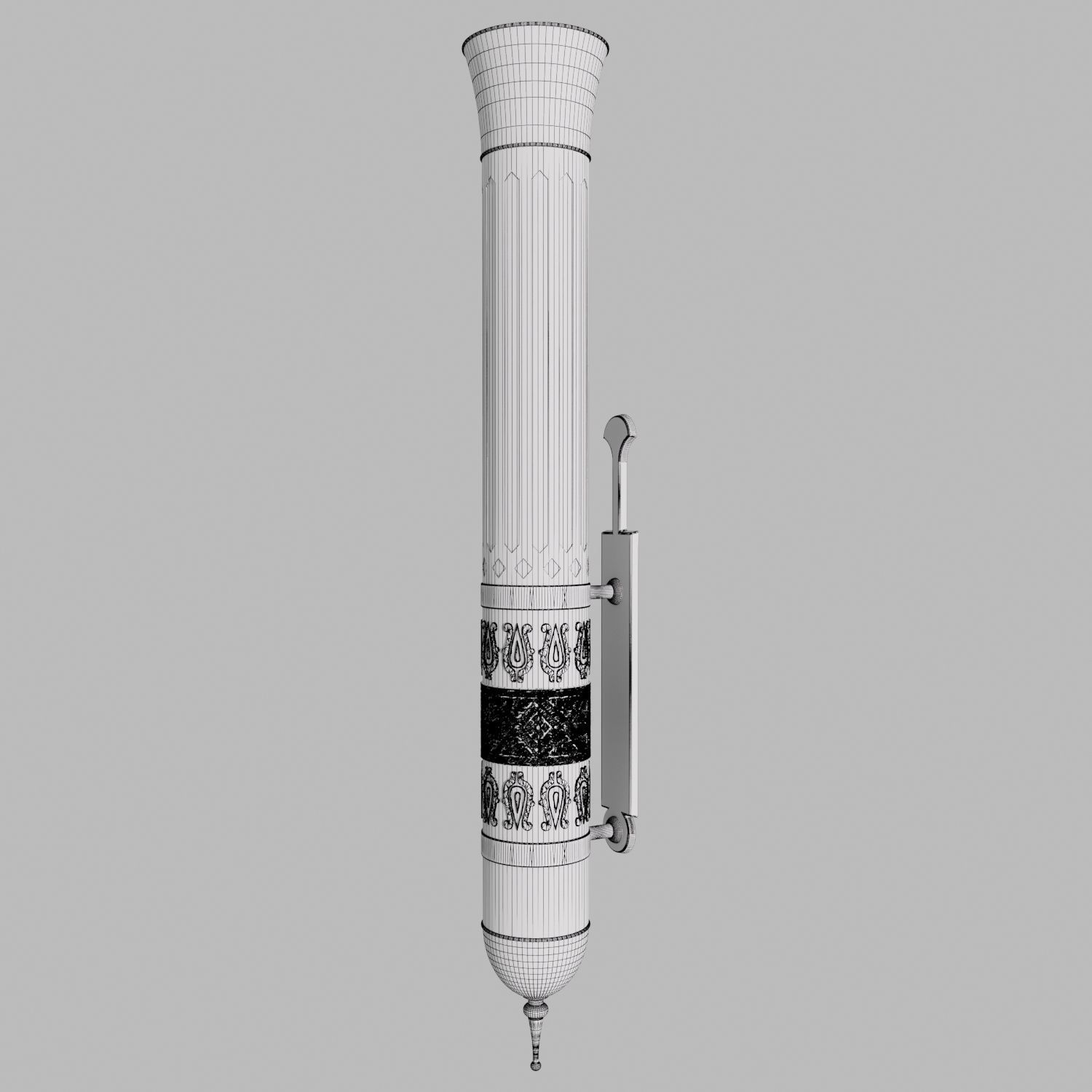 Oriental sconce 2021-05 3D model_1