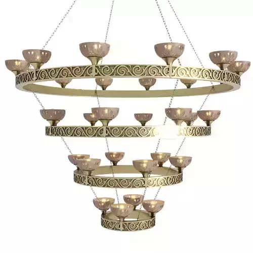 lamp Pendant oriental 2021-02 3D model