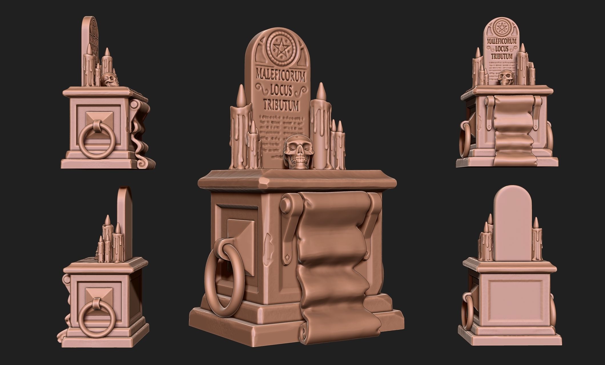 Altar of Protection - Wargames - Boardgames - Dioramas - Railway 3D print model_8