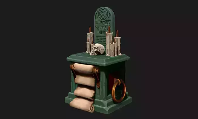Altar of Protection - Wargames - Boardgames - Dioramas - Railway 3D print model Altar of Protection - Wargames - Boardgames - Dioramas - Railway 3D print model