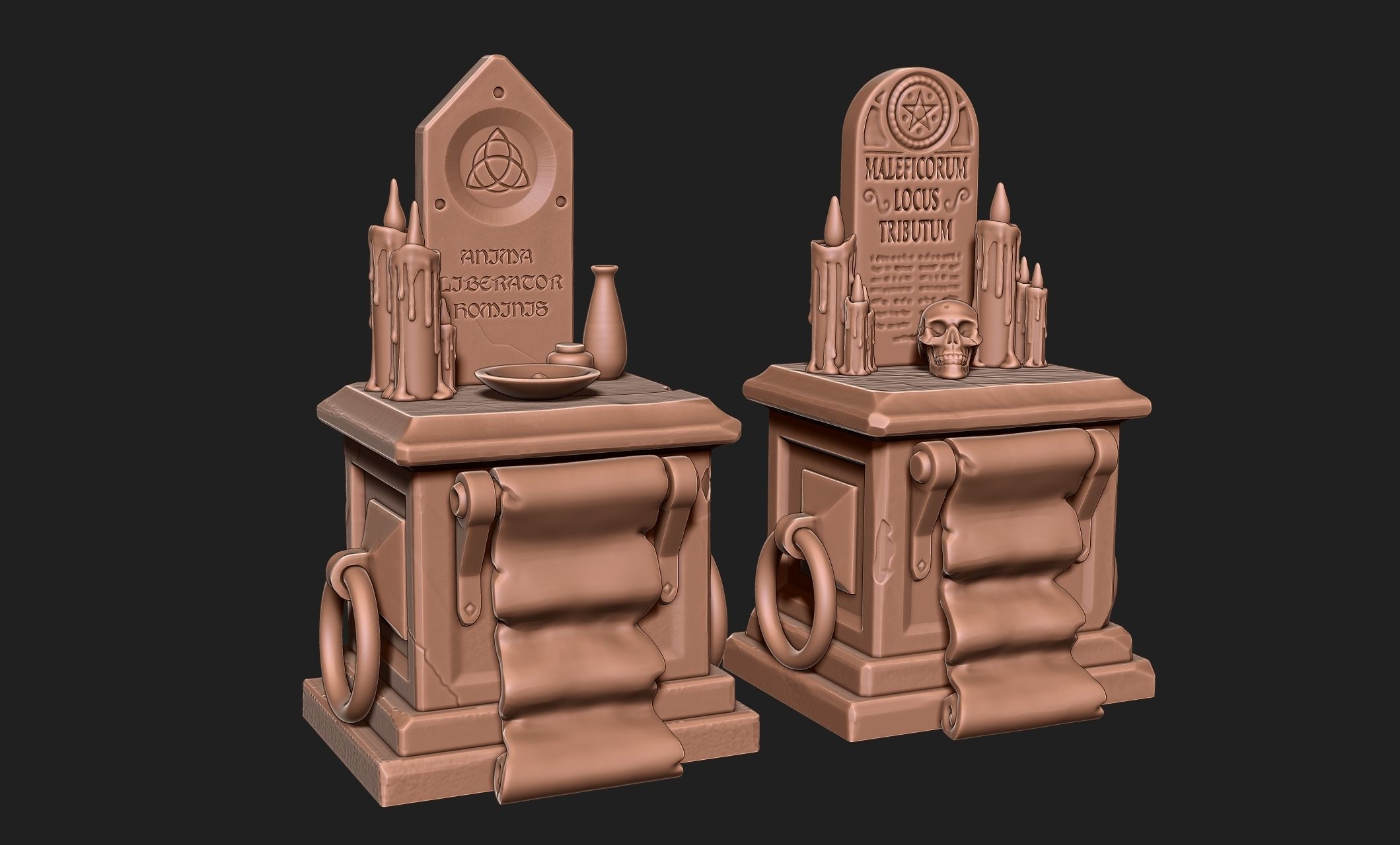 Altar of Protection - Wargames - Boardgames - Dioramas - Railway 3D print model_2
