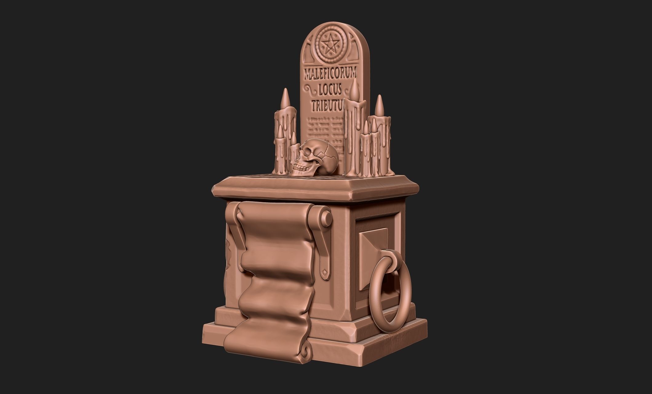 Altar of Protection - Wargames - Boardgames - Dioramas - Railway 3D print model_12