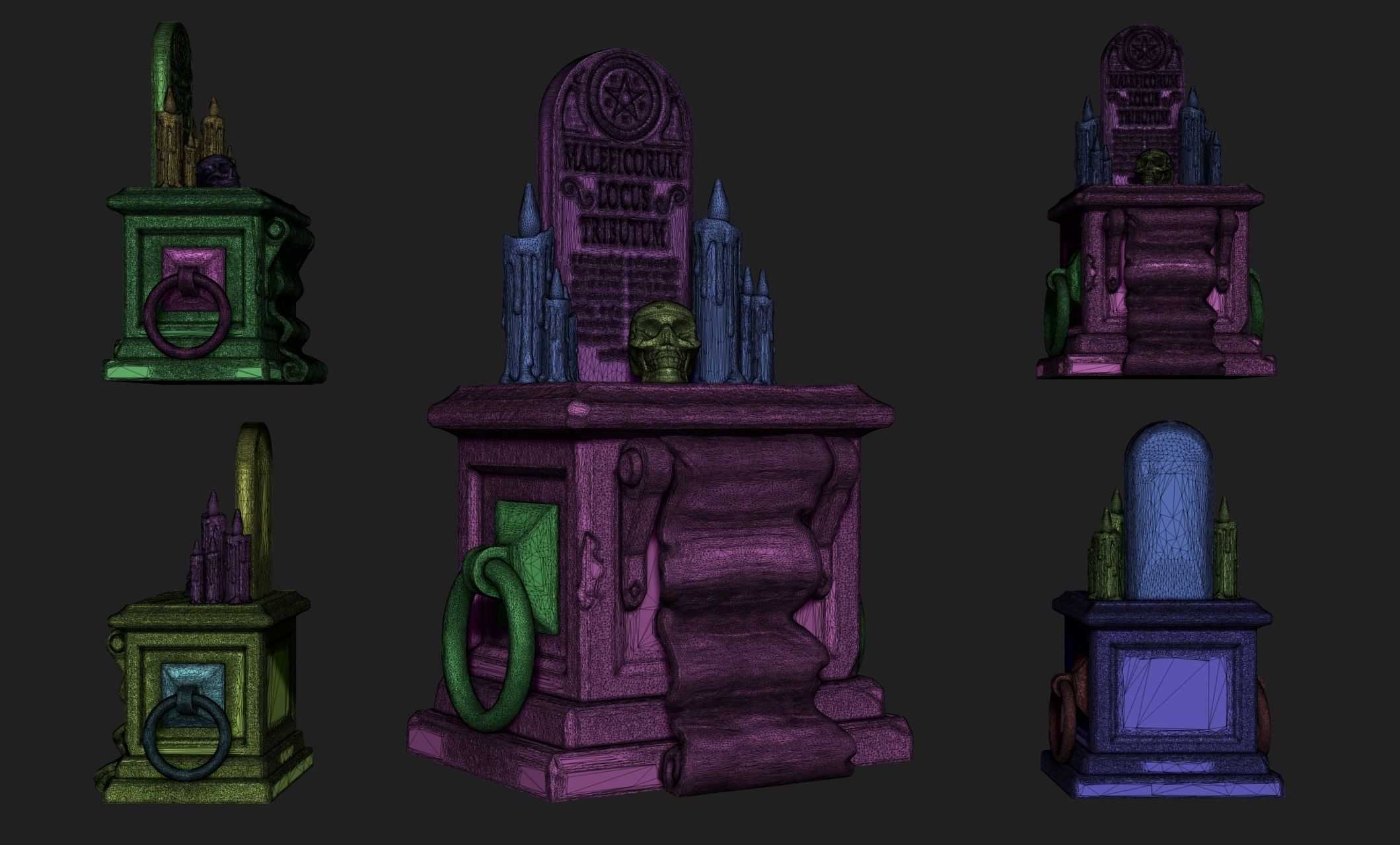 Altar of Protection - Wargames - Boardgames - Dioramas - Railway 3D print model_15