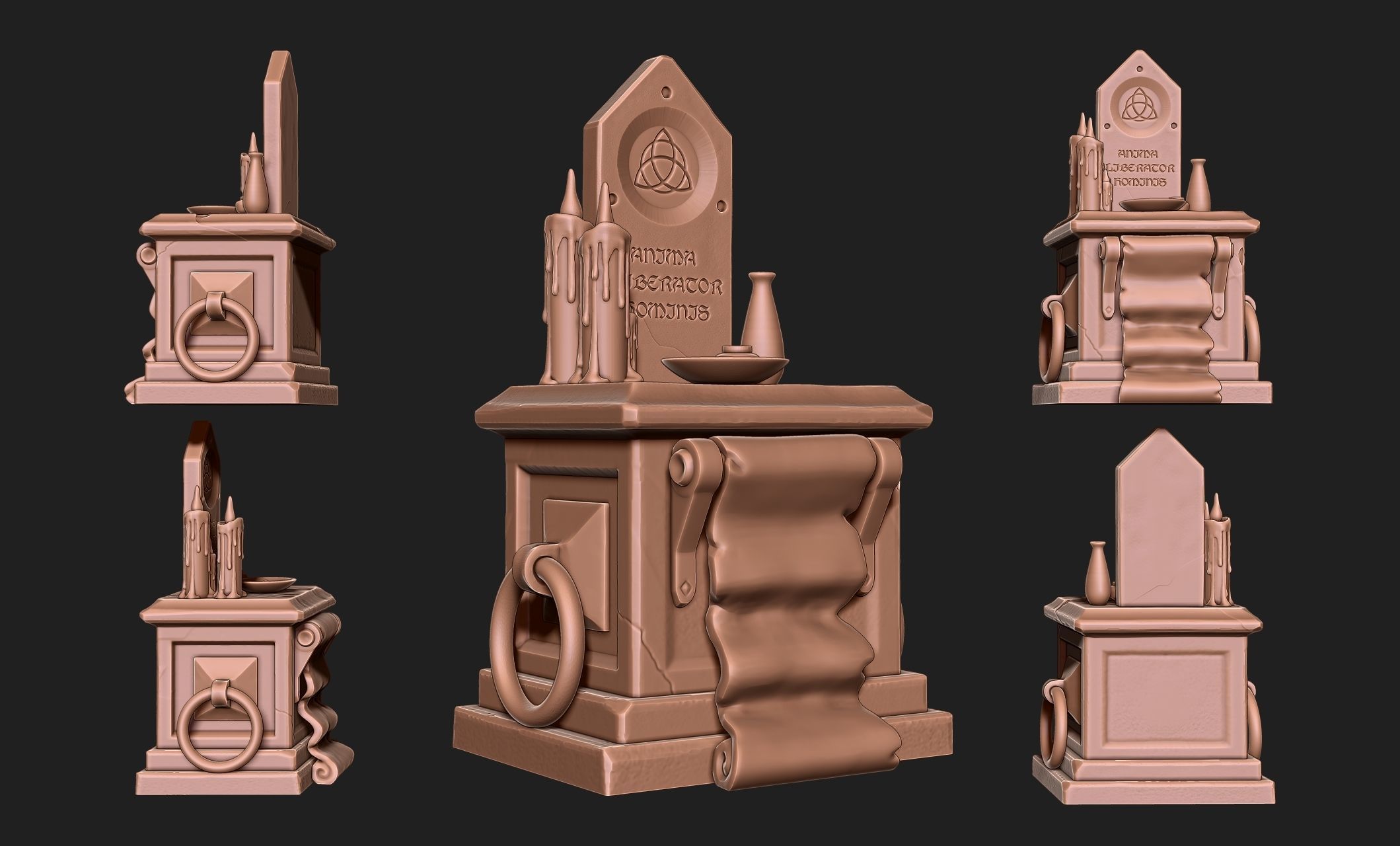 Altar of Protection - Wargames - Boardgames - Dioramas - Railway 3D print model_9