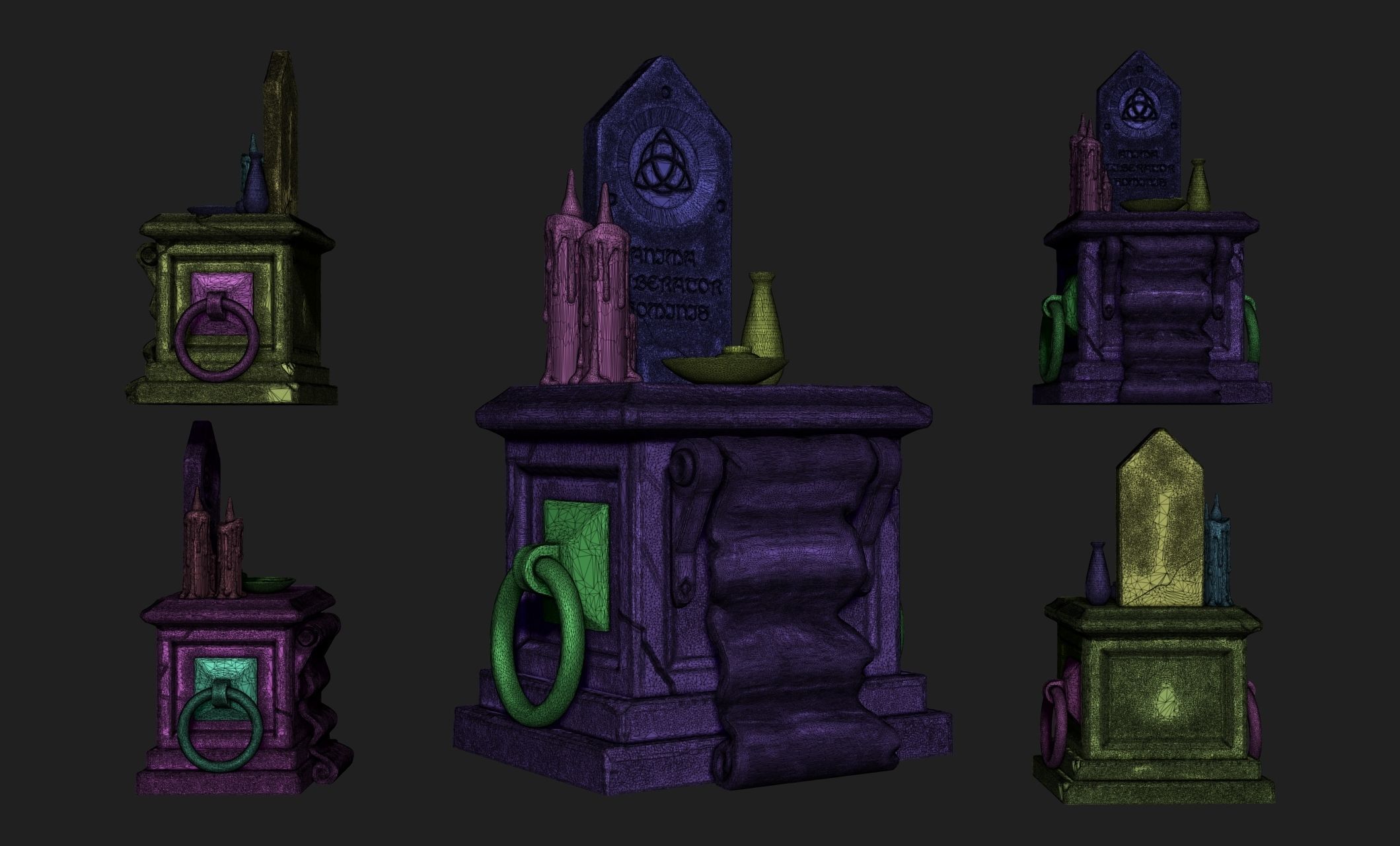 Altar of Protection - Wargames - Boardgames - Dioramas - Railway 3D print model_16